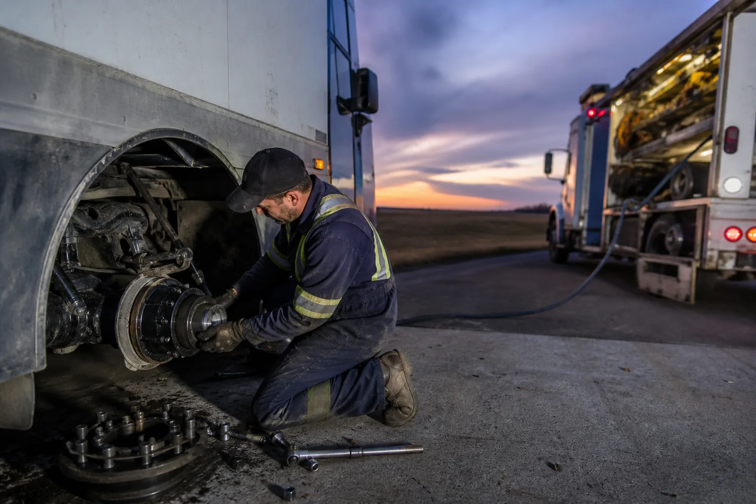 Roadside hub replacement